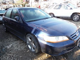 2002 Honda Accord DX Navy Sedan 2.3L AT #A23833